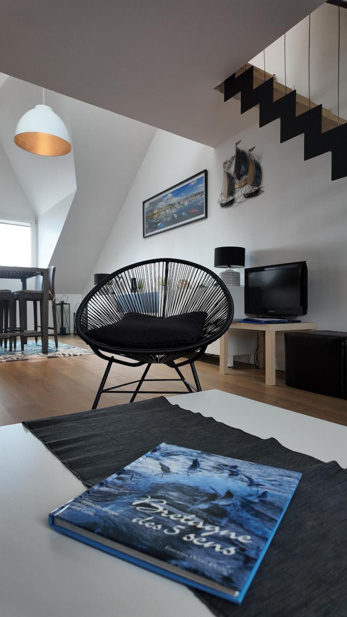 **La Bretonnerie, Bel Appartement De Standing كونكارنو المظهر الخارجي الصورة